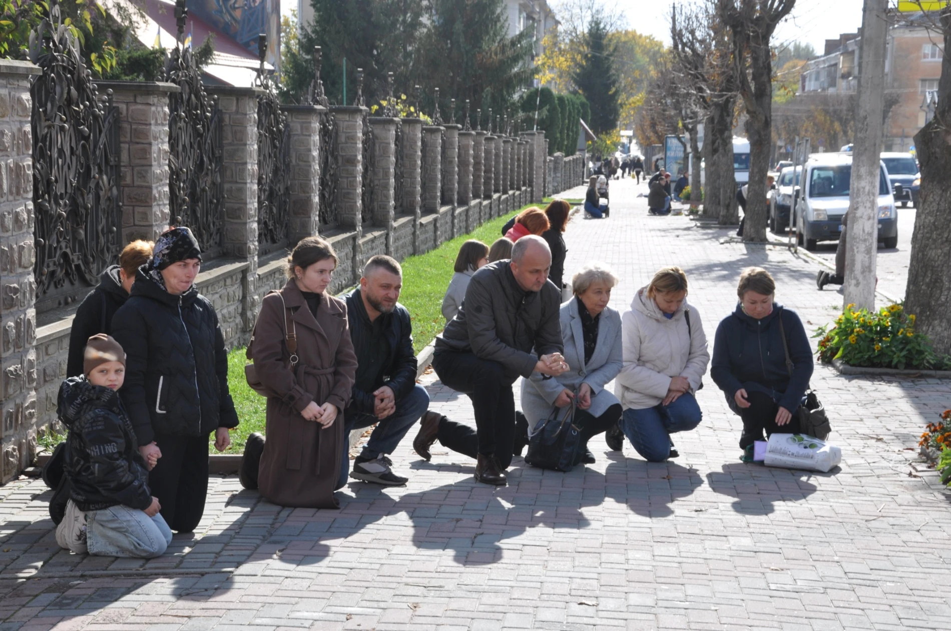 141-им «човником причалив» до катедрального собору Чорткова загиблий на війні Герой Левенець Василь