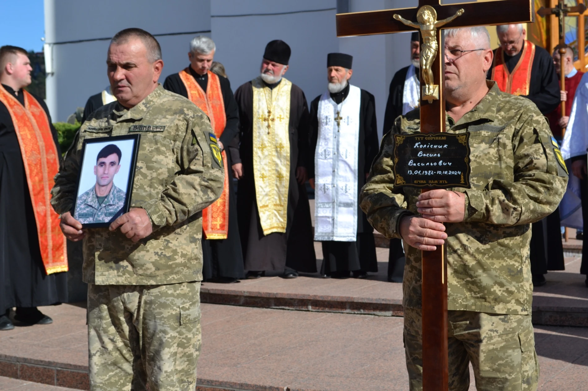 Два роки надії та – Чортківщина зустріла Воїна Колісника Василя «на щиті»