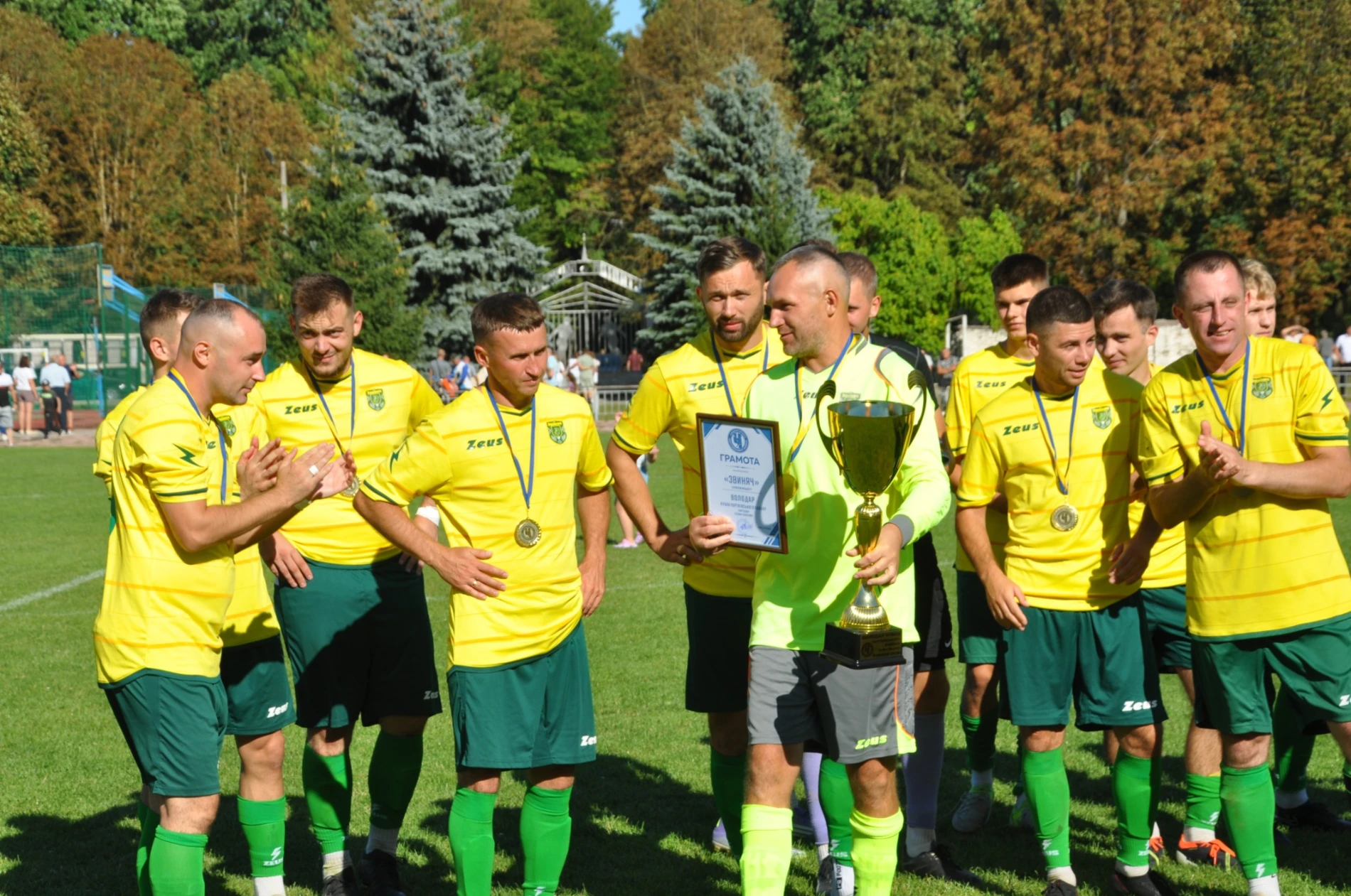 ФК «Звиняч» став володарем кубка Чортківського району-2026