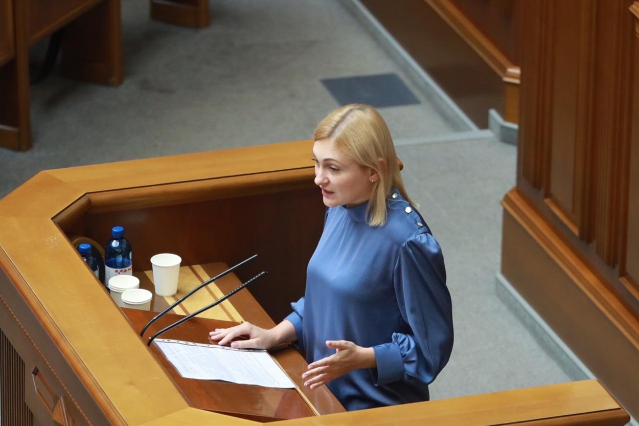 Народний депутат України Євгенія Кравчук