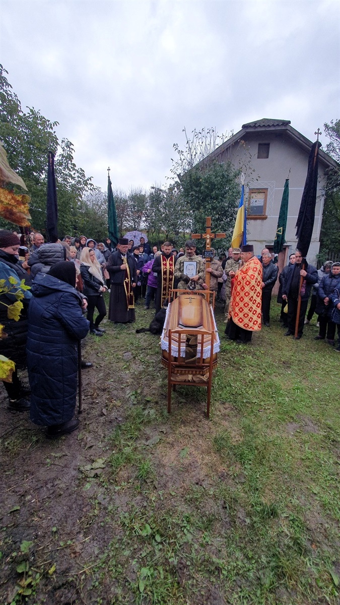 У Пробіжні Колиндянської громади попрощались із Героєм Яніцьким Андрієм