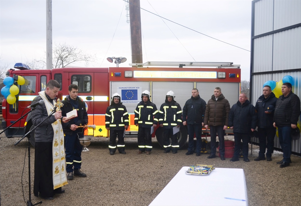 У Білобожницькій громаді на бойове чергування заступив місцевий пожежно-рятувальний підрозділ