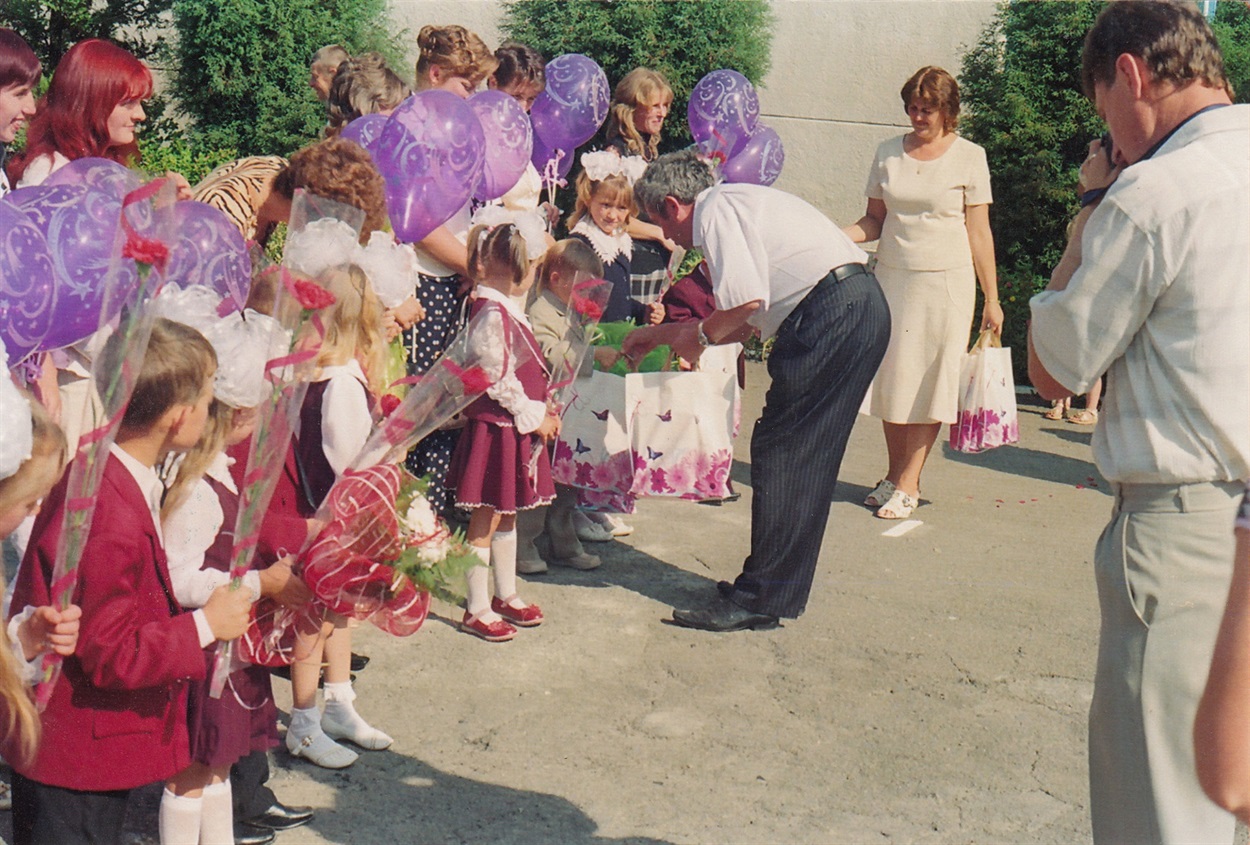 Іван Адольфович - на святі Першого дзвоника