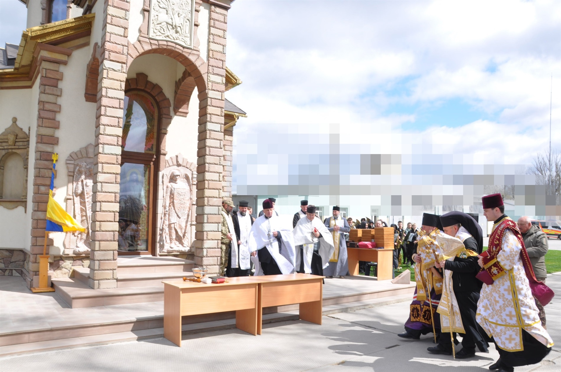 На Юрія закладено, на Юрія й освячено: у військовій частині на Тернопільщині постав красень-храм